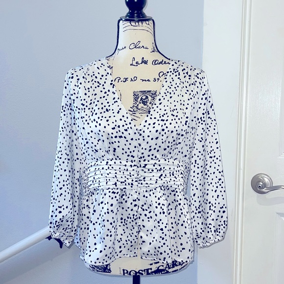 “Lea & Viola” Women Blouse New W/Tags Size Large - Picture 2 of 5